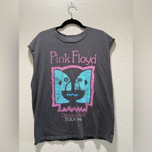 Hybrid Apparel / Muscle Cut / Pink Floyd Division Bell Tour ‘94 T-shirt  Size L